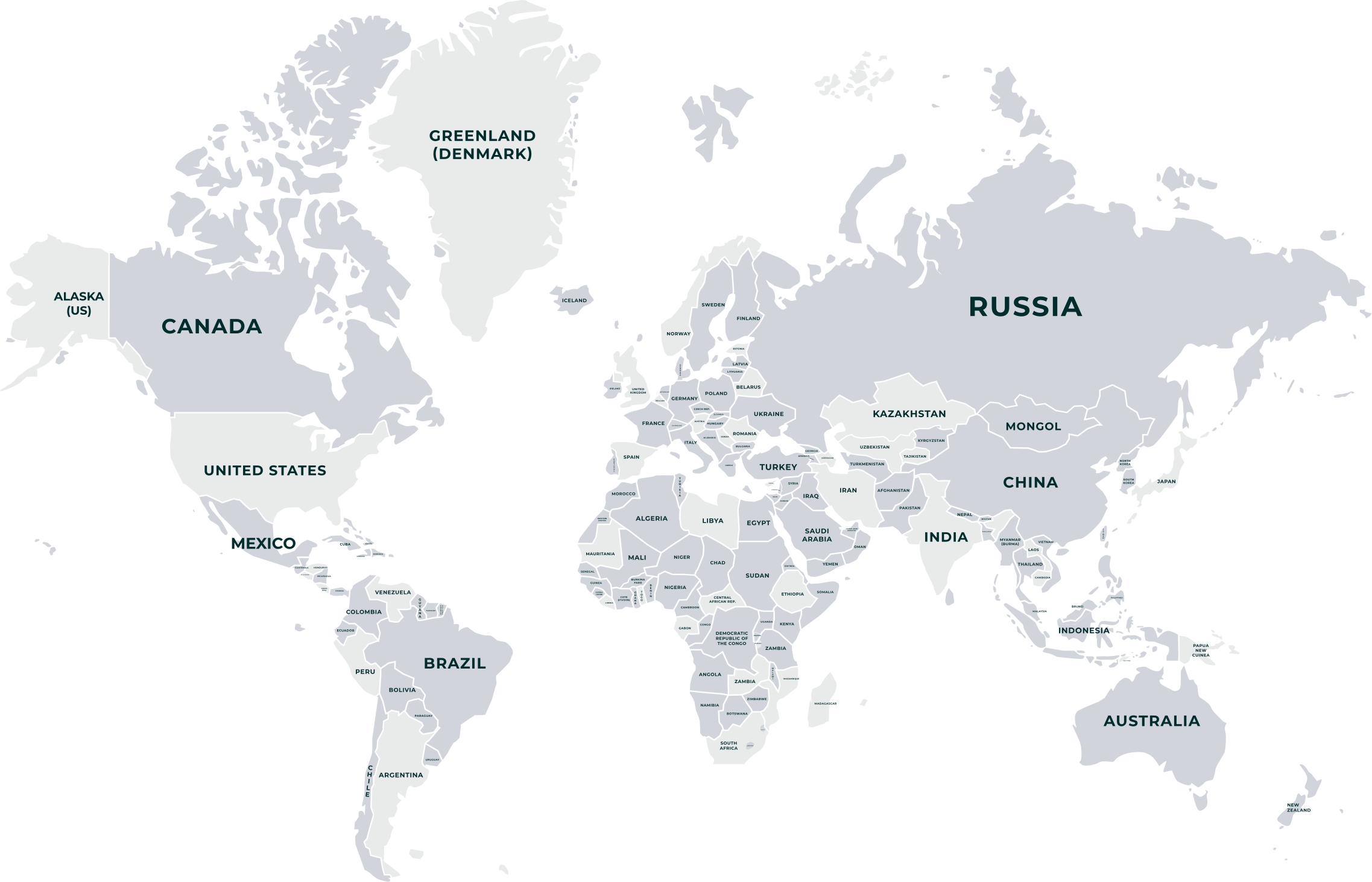 Worldwide Map using Jaybod